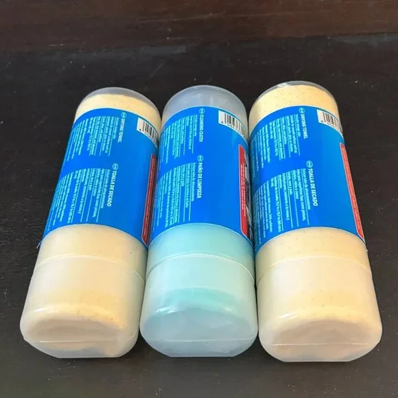 Set of 3 AquaPur Synthetic Chamois / Cleaning Cloths - Car, Kitchen, Bathroom - Picture 3 of 3